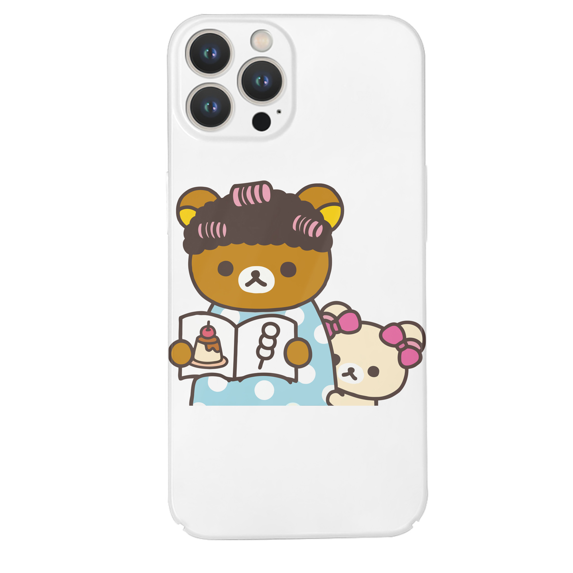（画像用） リラックマ リラックマ キイロイトリ Rilakkuma Korilakkuma Kiiroitori 【iPhone 14シリーズ対応】ハードケース